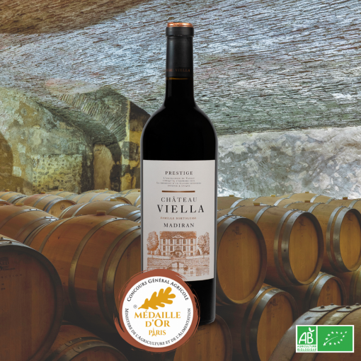 De l'Or à Paris pour notre Madiran Prestige 2023